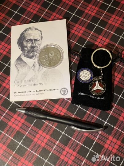 Ручка шариковая подарочная Мерседес-Бенц