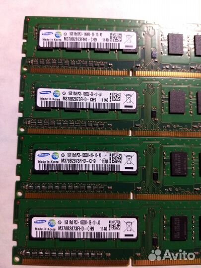 Оперативная память Samsung DDR3 M378B2873FHS-CH9