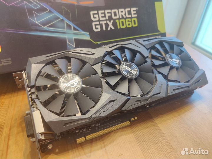 Asus Strix GTX 1060 6GB O6G