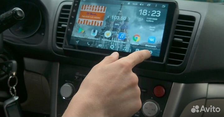Магнитола Subaru Outback 04-09 Android IPS