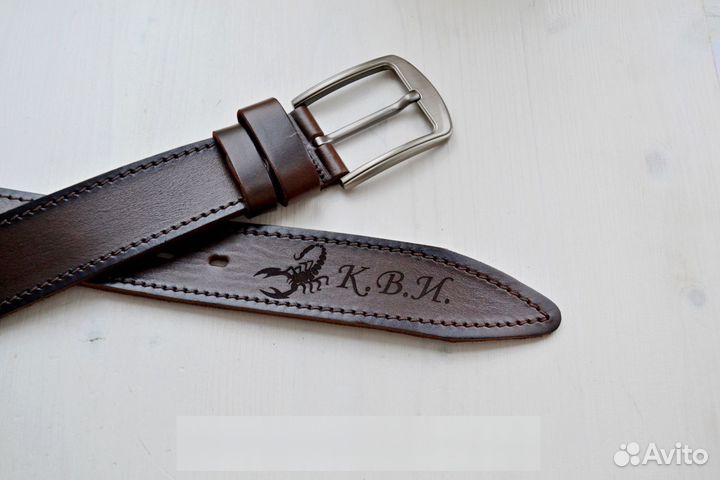 Ремень мужской натуральная кожа