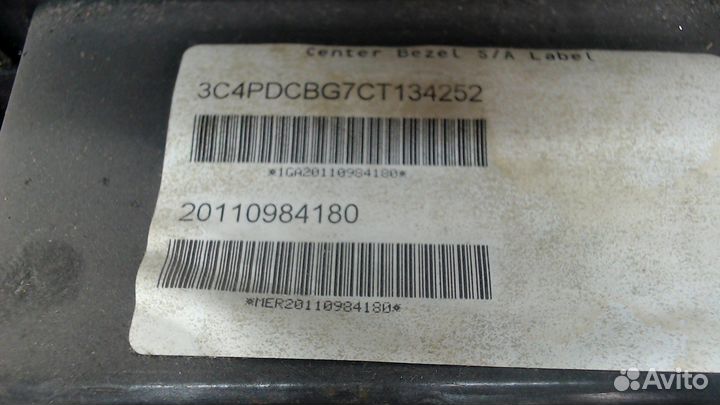 Рамка под переключатель отопителя Dodge Journey 20