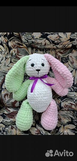 Плюшевая игрушка заяц