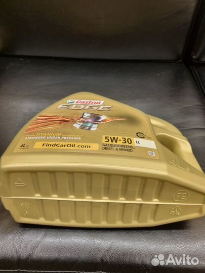 Масло castrol edge titanium LL 5W30 4л