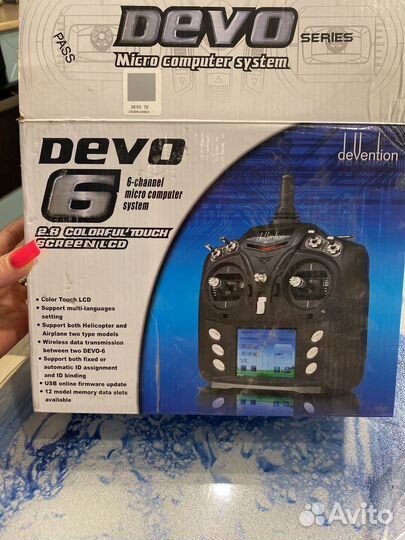 Пульт для квакдокоптера Devo7e