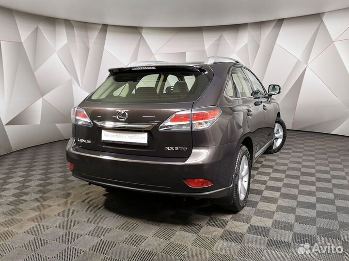 Lexus RX 2.7 AT, 2014, 44 255 км