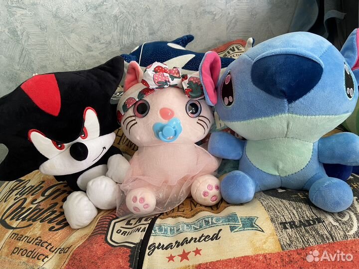 Мягкие игрушки новые