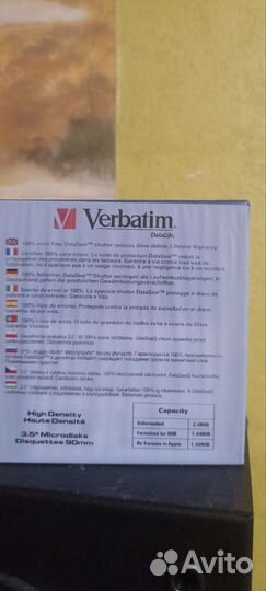 Дискеты 3.5 Verbatim TDK новые