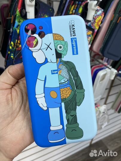Чехол kaws iPhone 11/13/14/14 pro max