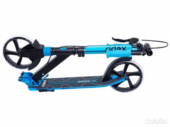 Самокат Ridex Sigma 200 мм, ручной тормоз