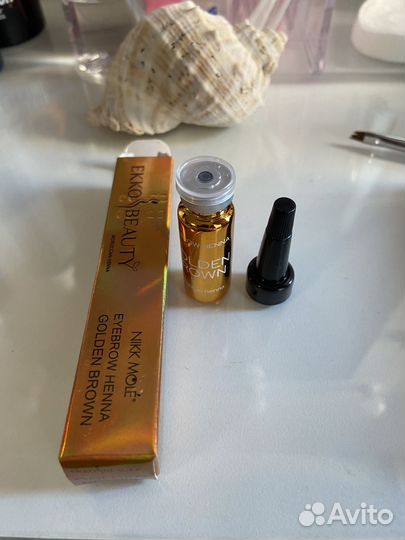 Хна для бровей Ekko beauty