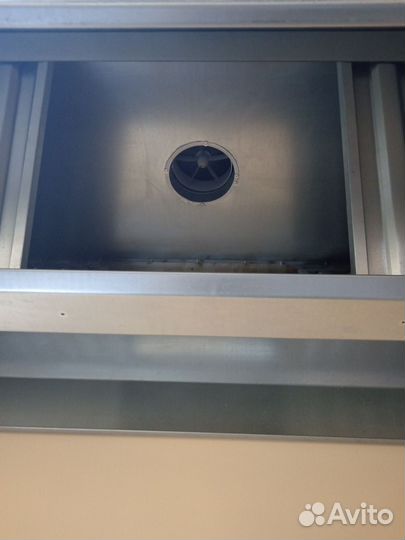 Вытяжка, раковины, столы