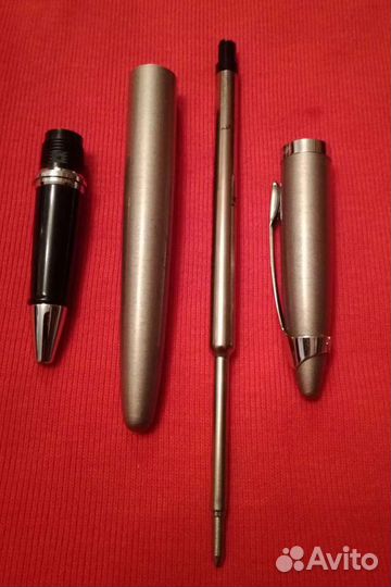 Ручки Aurora,Waterman в футлярах.Степлер,лупа