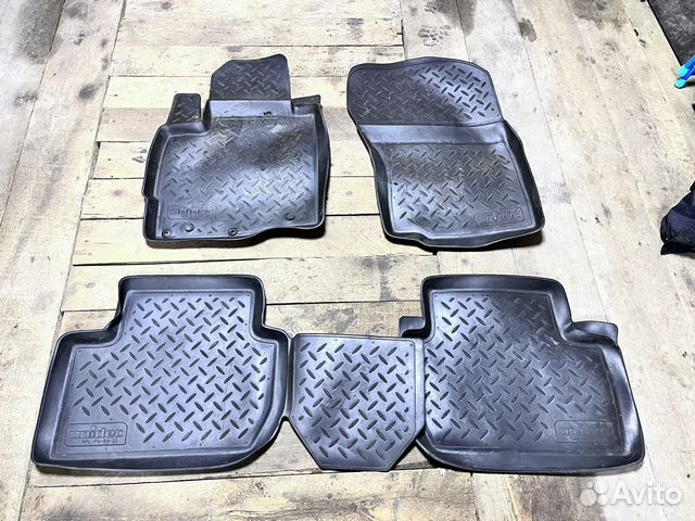 Коврики на Mitsubishi Outlander 2 резин