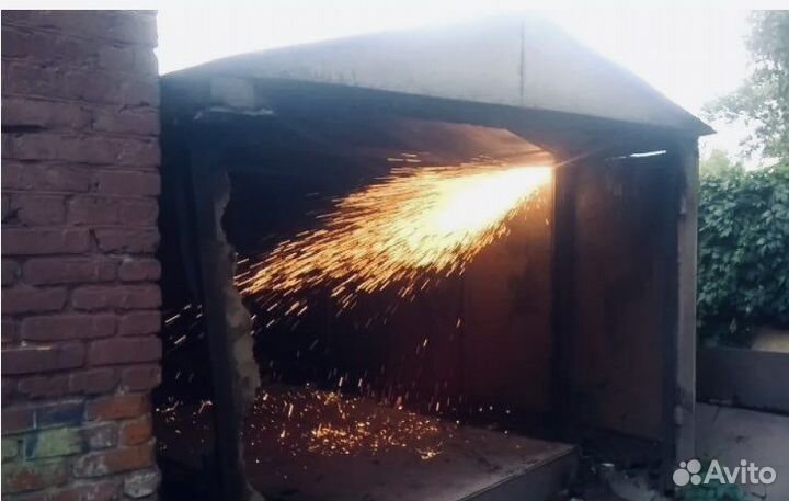 Разборка металлических сооружений