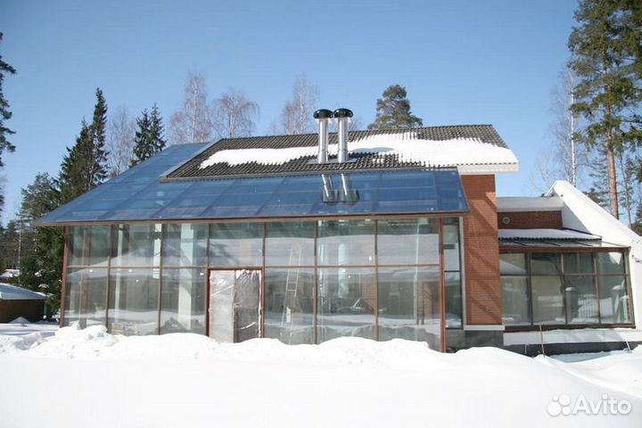 Окно в коттедж