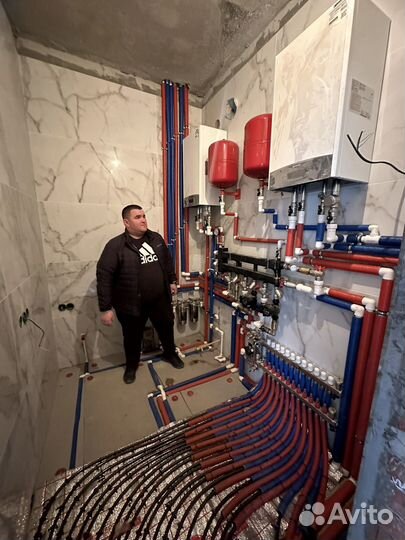 Отопление под ключь теплый пол вода канализация