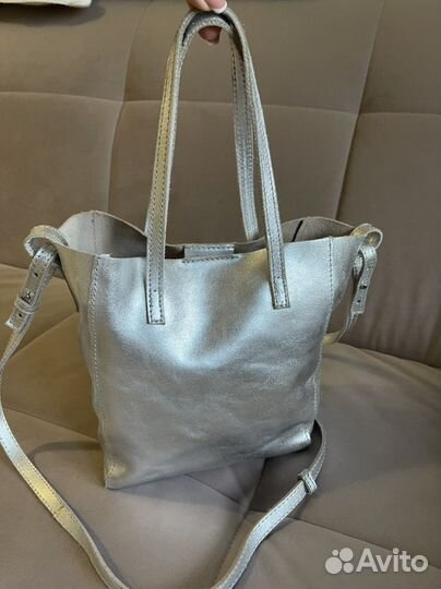 Сумка женская натуральная кожа италия