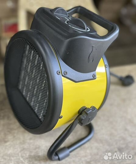 Обогреватель на 30м2. Электрическая пушка