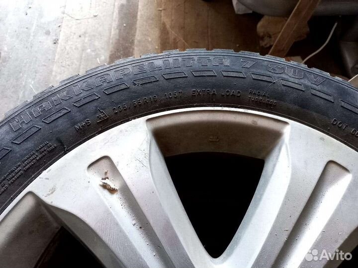 Колеса хакапелита 7 с дисками r 19