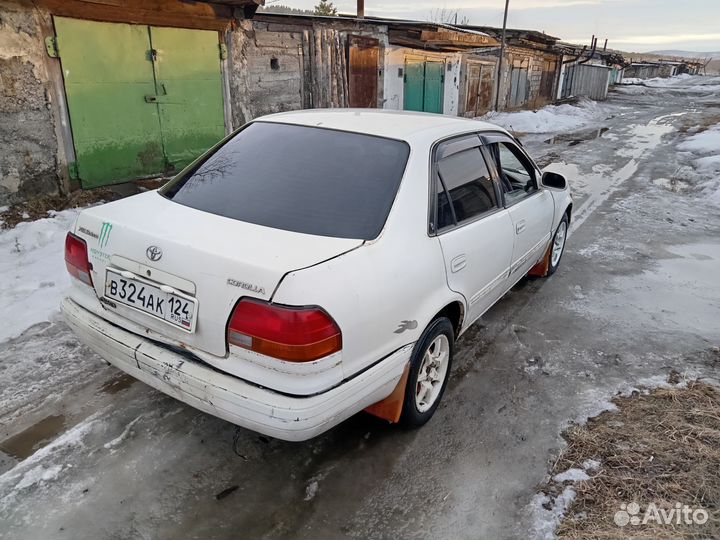 Toyota Corolla 114 кузов в разбор