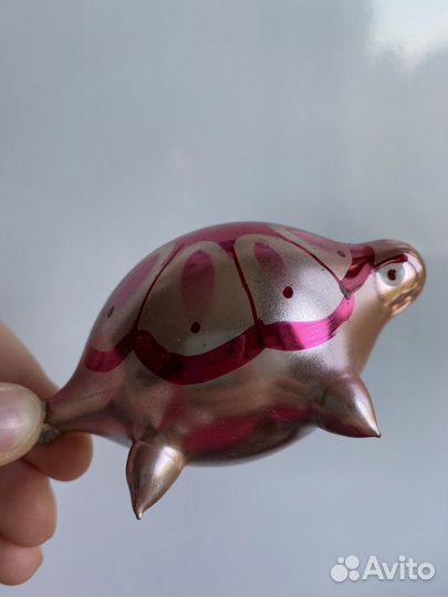 Елочные игрушки СССР Черепаха