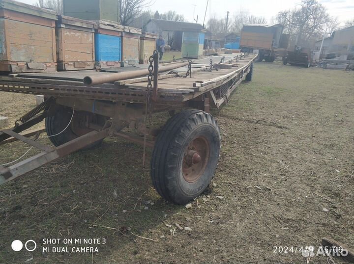 Прицеп для перевозки пчел и сена