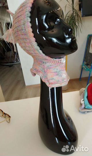 Шапка теплая для девочки