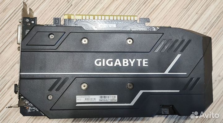 Видеокарта gigabyte GeForce GTX 1650 Super 4Gb