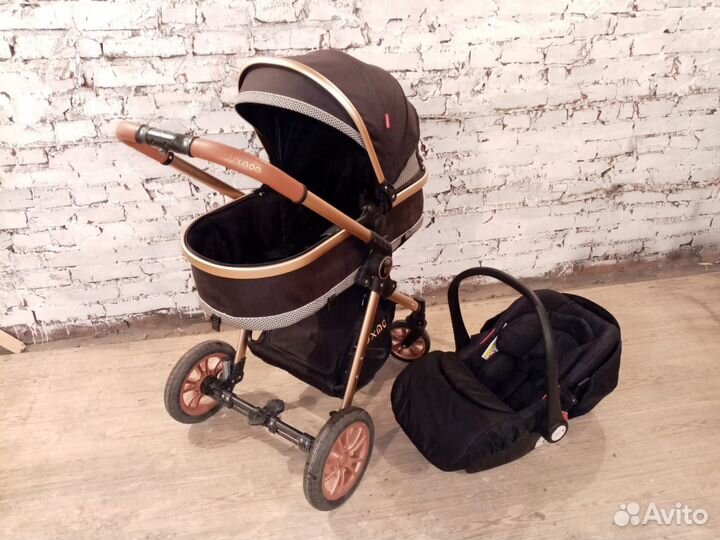Коляска luxmom v9 3 в 1