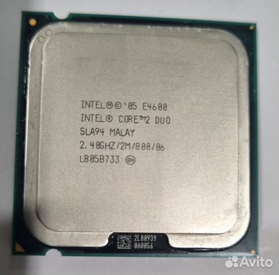 Процессор Intel Core 2 Duo E4600 Lga 775