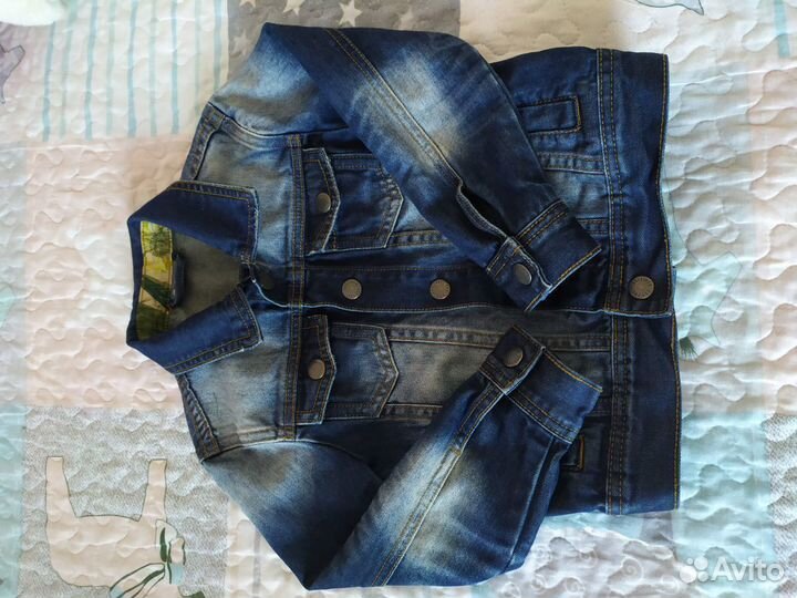 Пиджак джинсовый детский для девочки