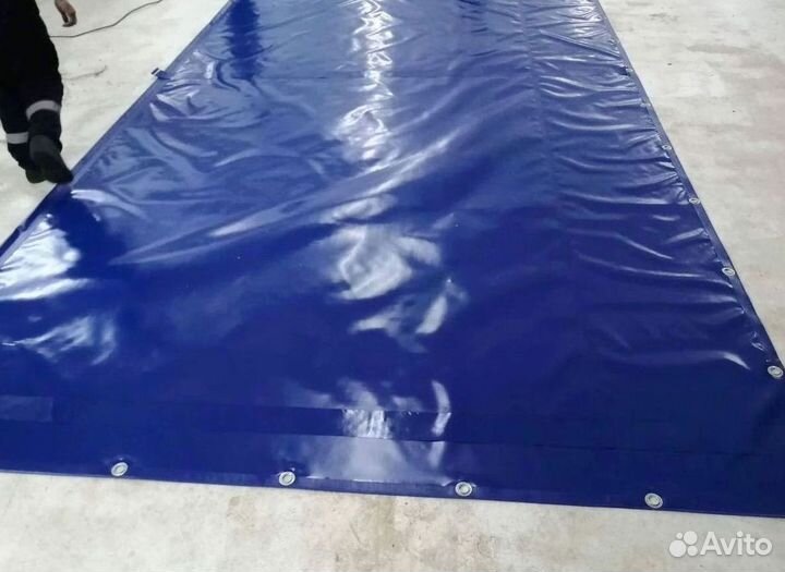 Тентовое укрытие для бассейна, зерновоза, ангара