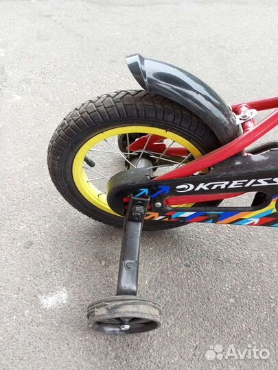 Велосипед детский Kreiss 12 дюймов (от 3 лет)