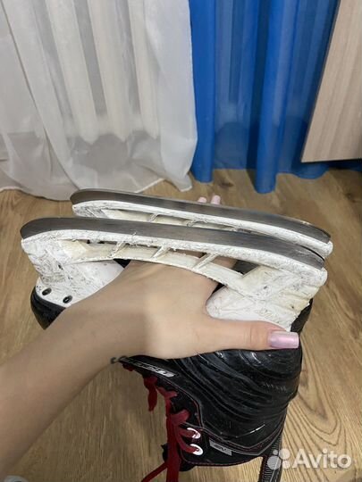 Хоккейные коньки бауэр детские