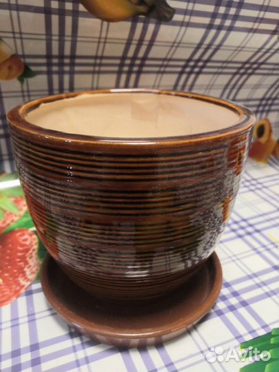 Горшок керамический