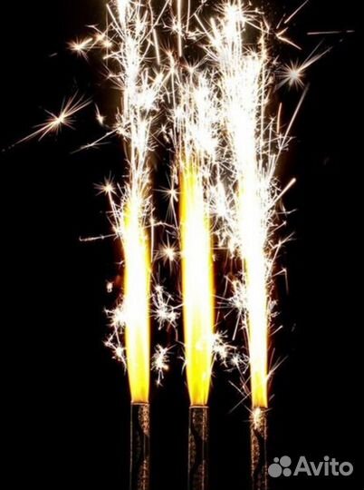 Фонтан пиротехнический настольный 4 шт/1 уп