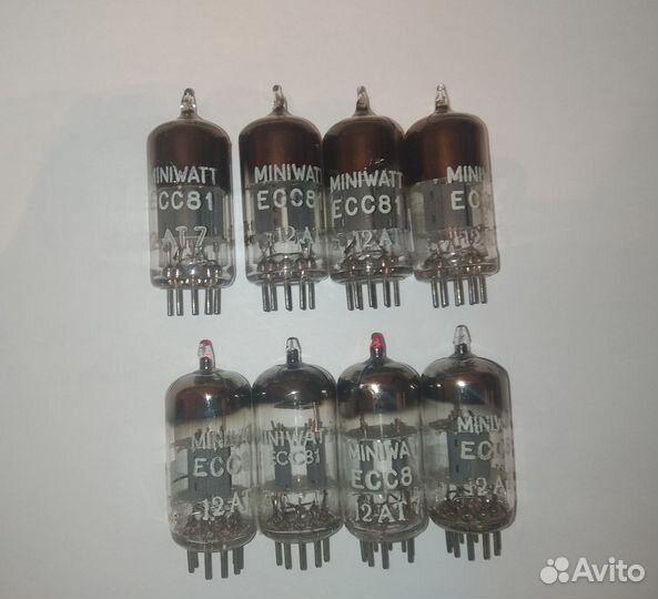 Радиолампы ECC81 E88CC ECC82 ECC83 6DJ8 E83CC