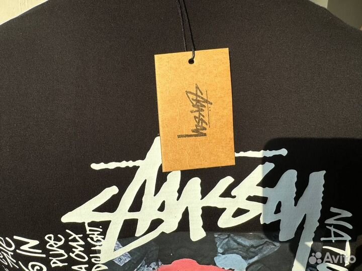 Футболка stussy тишка белая