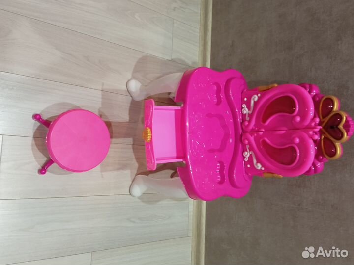 Детский столик трюмо со стульчиком