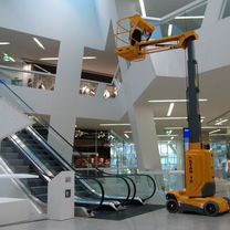 Аренда и услуги телескопического подъёмника, 10 м, Москва