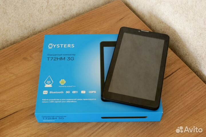 Планшет Oysters T72HM 3G