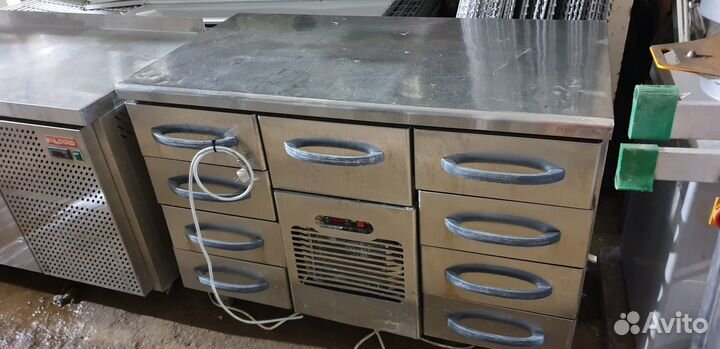 Стол холодильный metos Proff2NT1200 с ящиками