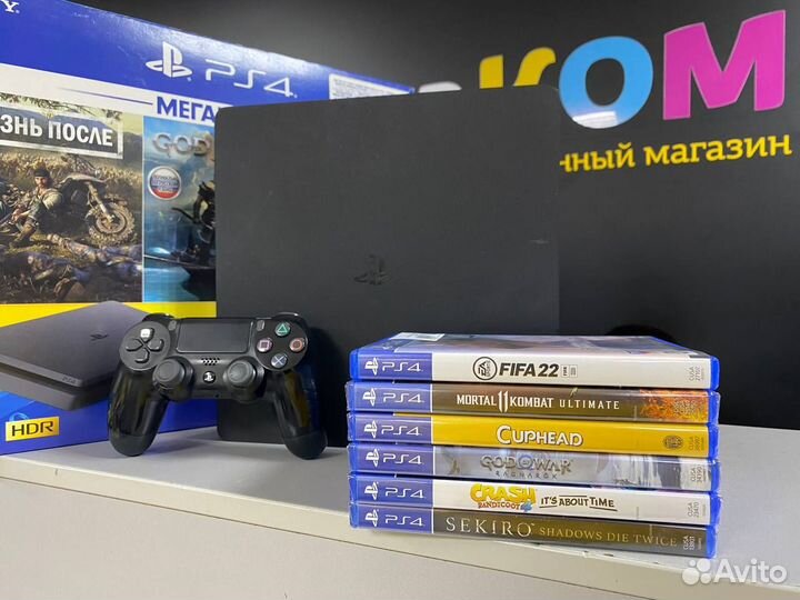 Игровая приставка Sony PS4 Slim 500GB