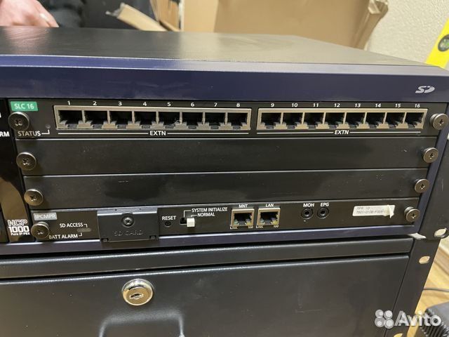 Panasonic NCP-1000RU с платами и KX-dt333ru