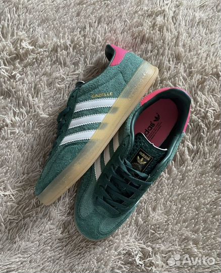 Adidas Gazelle Indoor Green Pink