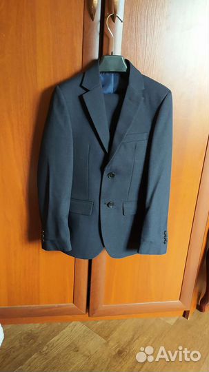 Школьный костюм для мальчика 122 128 синий