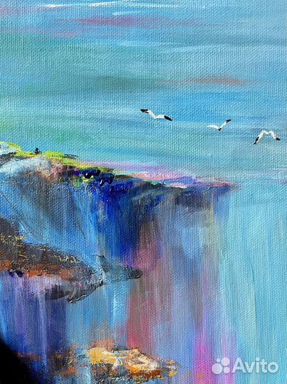 Картина на холсте акрил 40х55