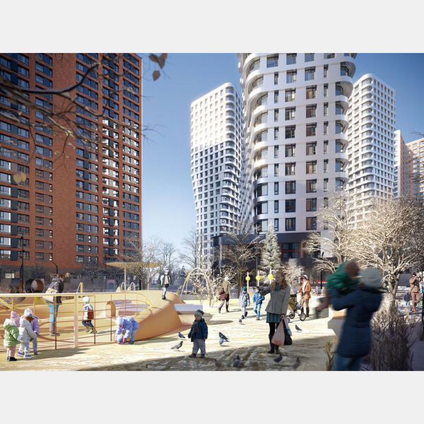 1-к. квартира, 43,9 м², 12/27 эт.