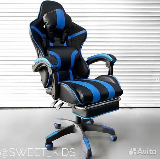 Компьютерное кресло Rog с подставкой под ноги